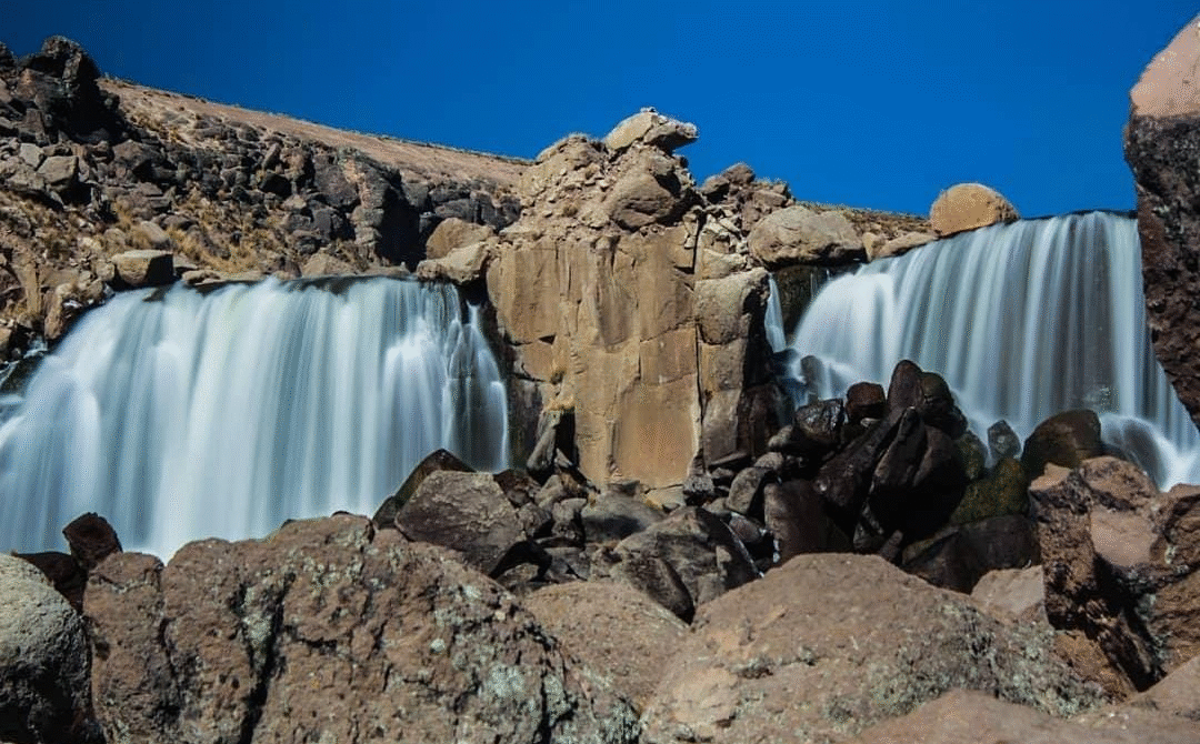 Pillones Waterfalls and stone forest full day